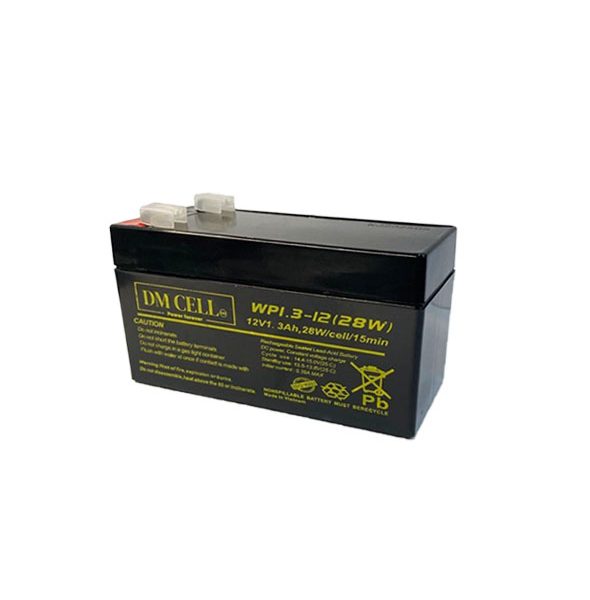 باتری DM CELL) 12V/1.3A)