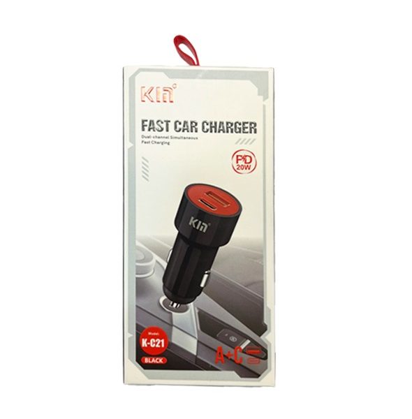 شارژر فندکی دبلیو کی مدلKC21